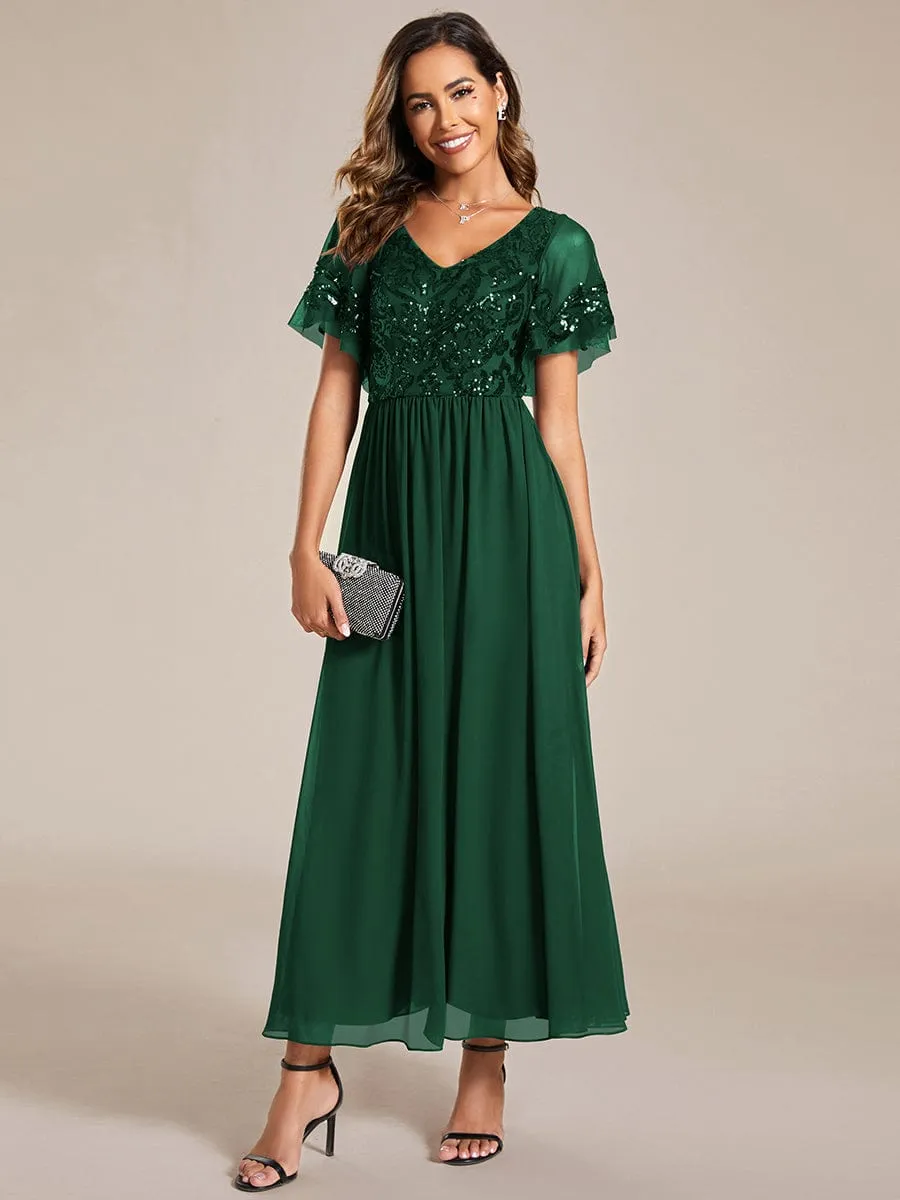 Roycebridal Virginia mother of the bride ankle length dress