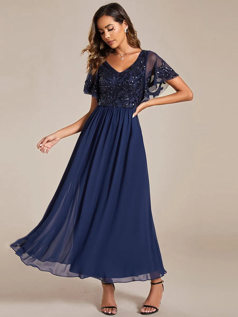 Roycebridal Virginia mother of the bride ankle length dress