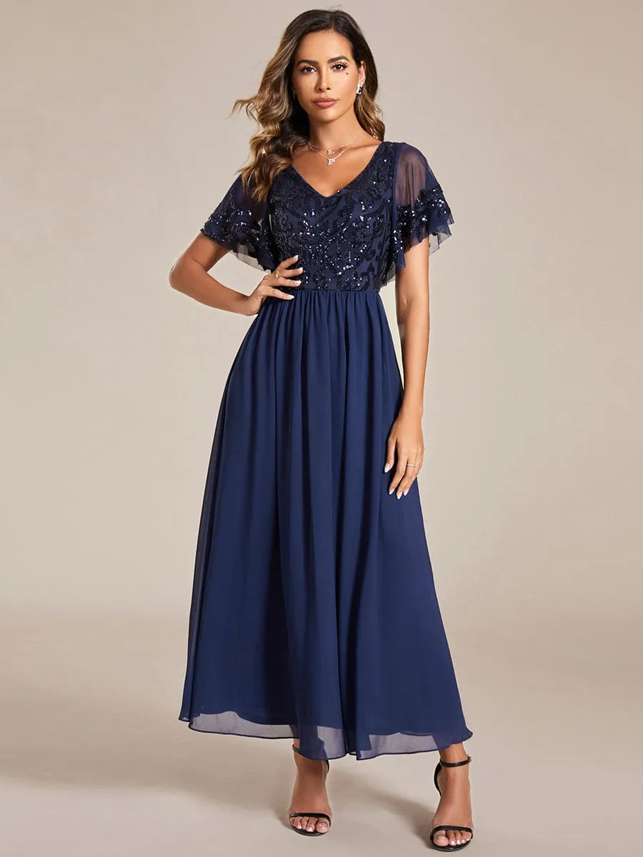 Roycebridal Virginia mother of the bride ankle length dress