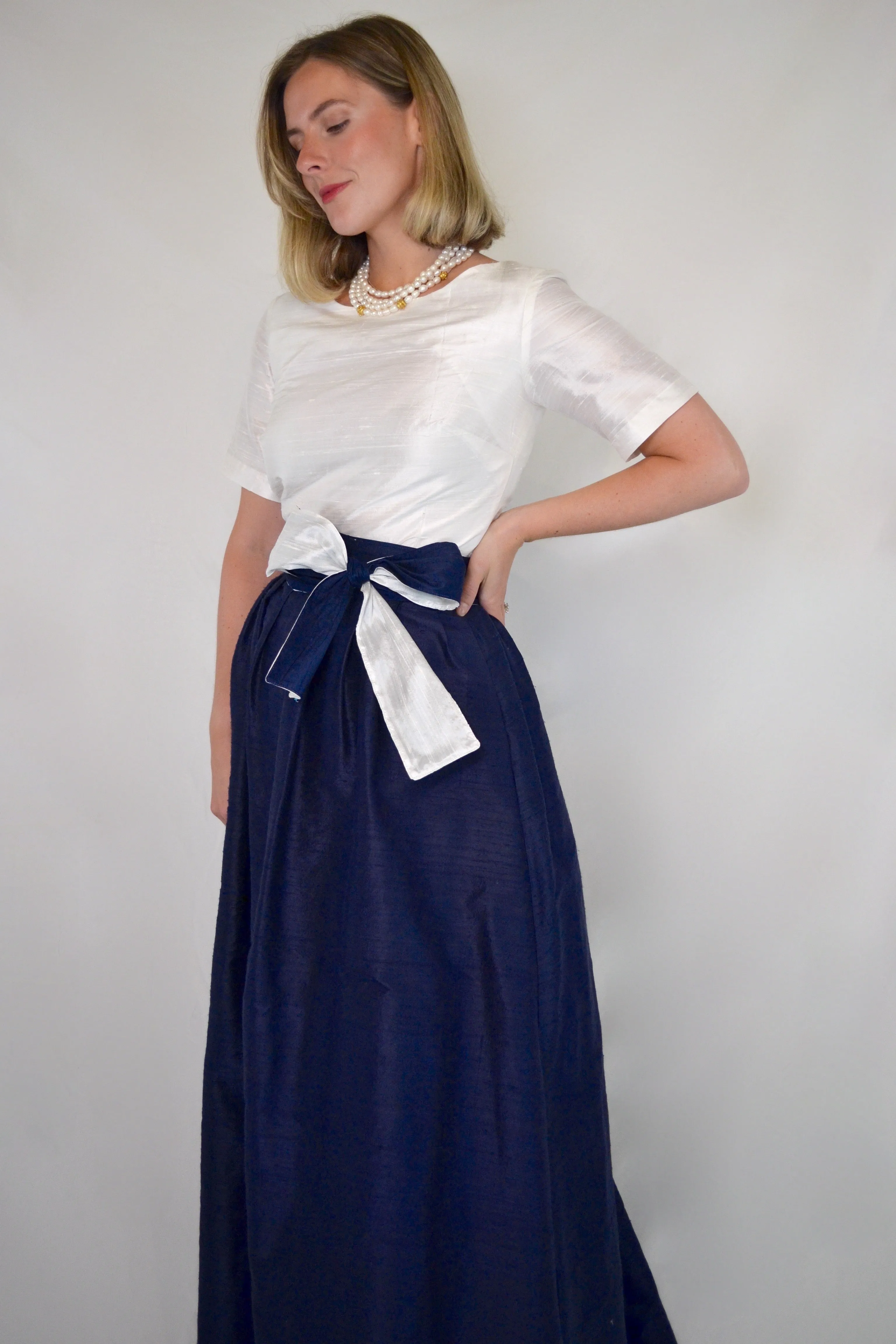 Sash in Silk Dupioni- 9 Colors