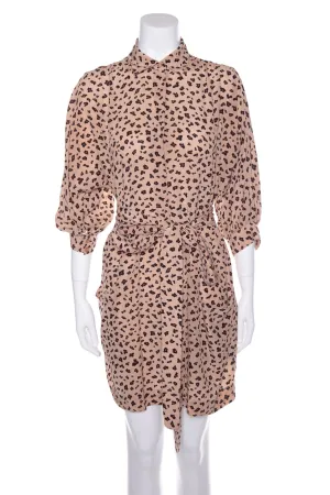 See by Chloe cheetah dress SZ 2