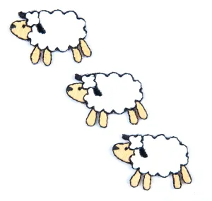 Sew On Motifs Lace Jeans Dresses Garments Appliques Patches 2.2 cm -Three Sheep
