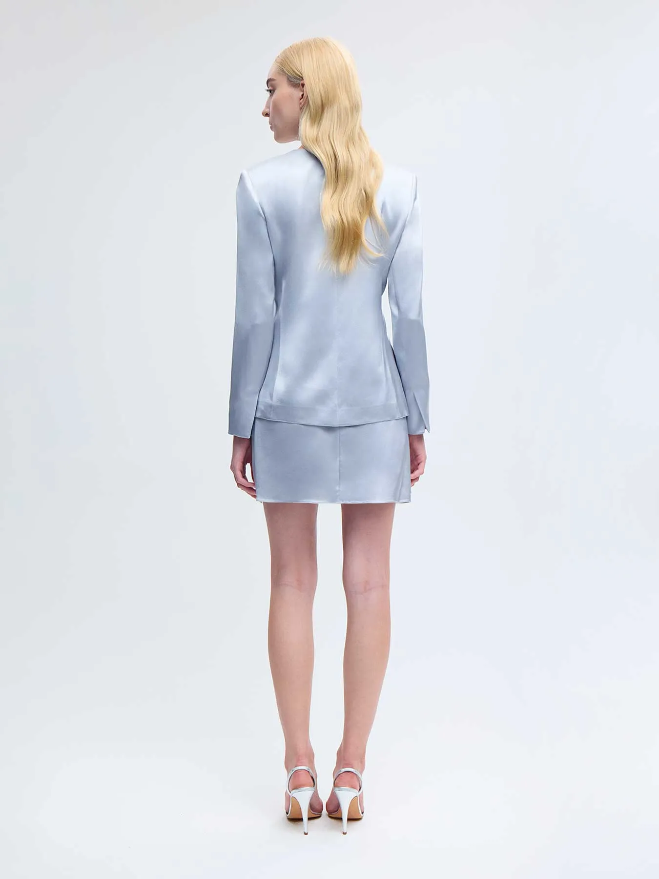 Shacket in Silver