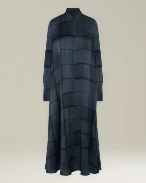 SILK EVENING GOWN