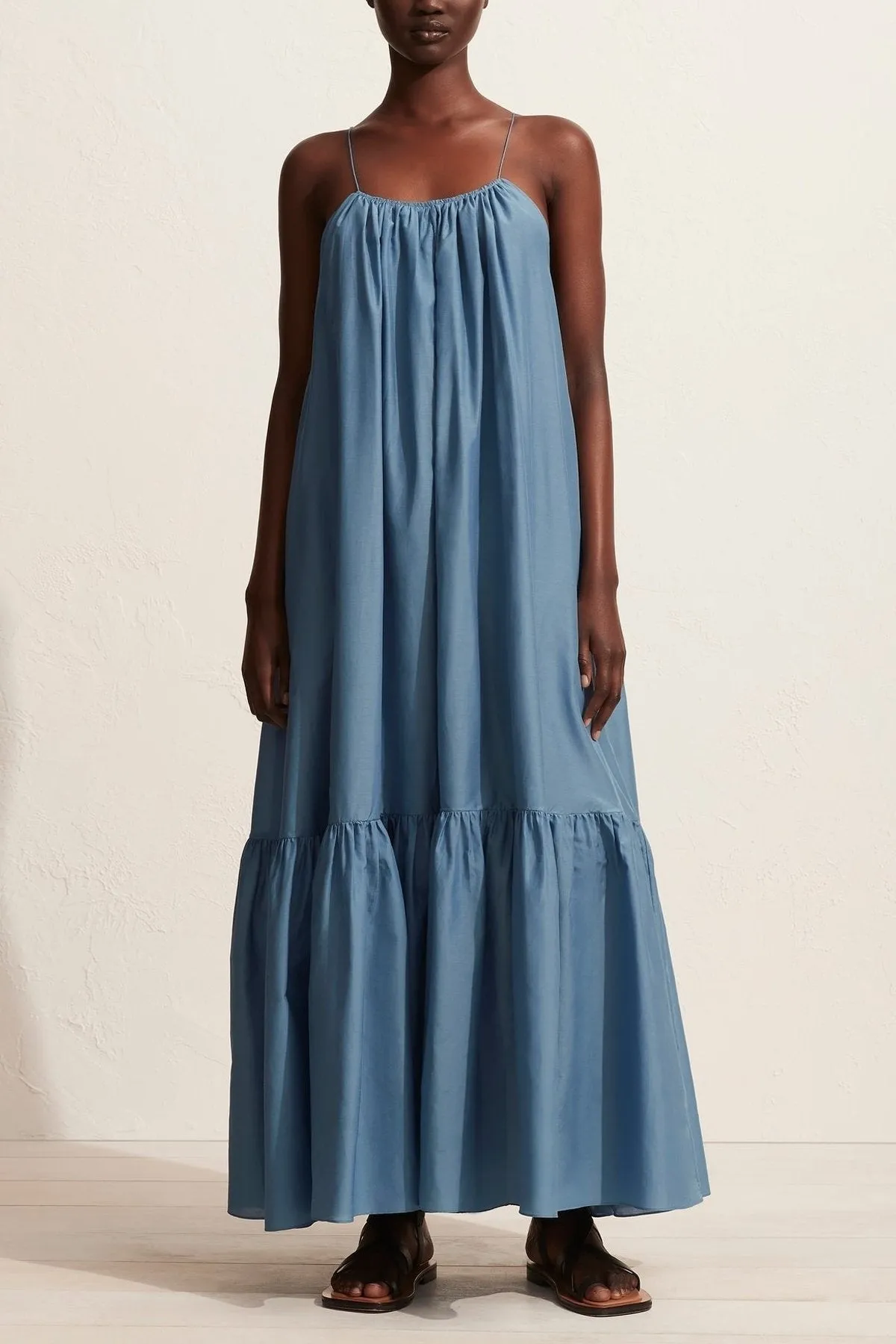 Single Tier Sundress in Hydra