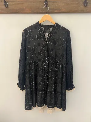 Skygazer Silk Mini Dress