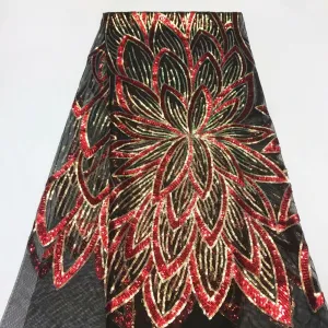 Stylish English Silk Cord Laces With Wine Red Design