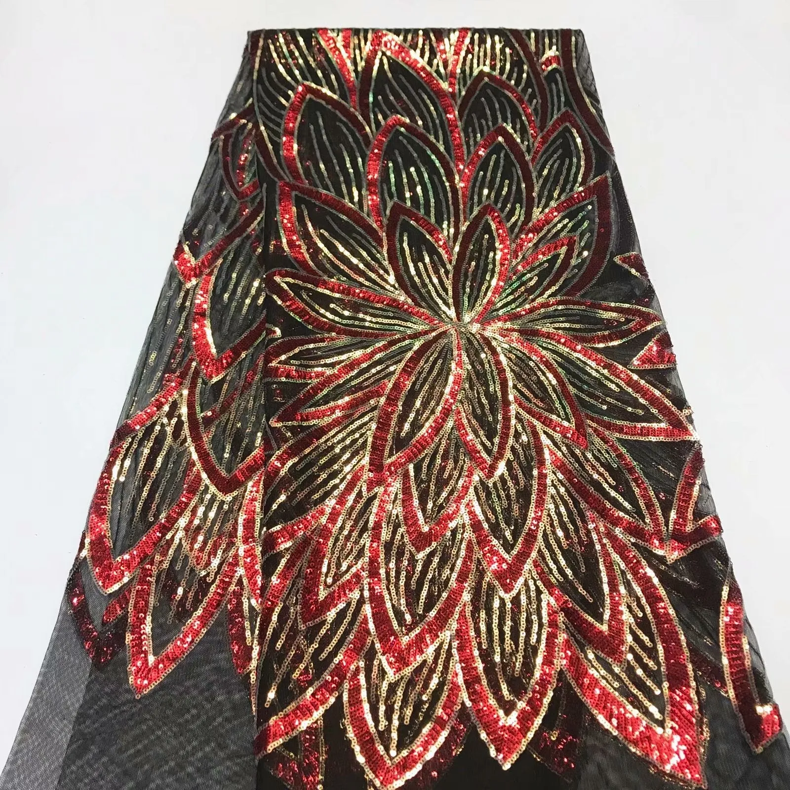 Stylish English Silk Cord Laces With Wine Red Design