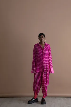 Summer Dhoti Fall Tussar Silk Fashion Edit Kai-02 Urvashi Kaur