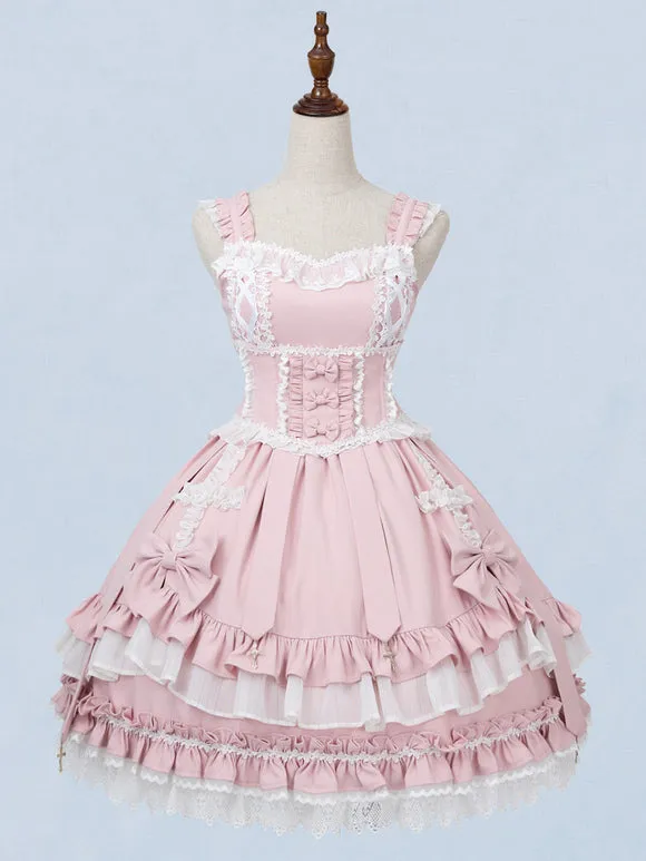 Sweet Lolita Dress Sleeveless Sweet Lolita Dress