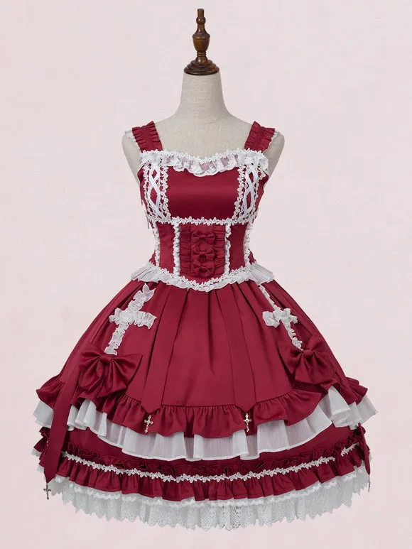 Sweet Lolita Dress Sleeveless Sweet Lolita Dress