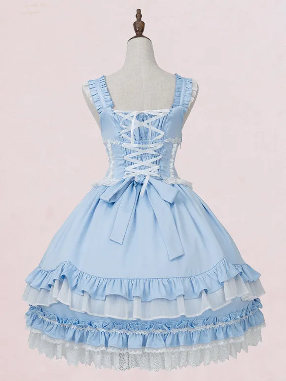Sweet Lolita Dress Sleeveless Sweet Lolita Dress