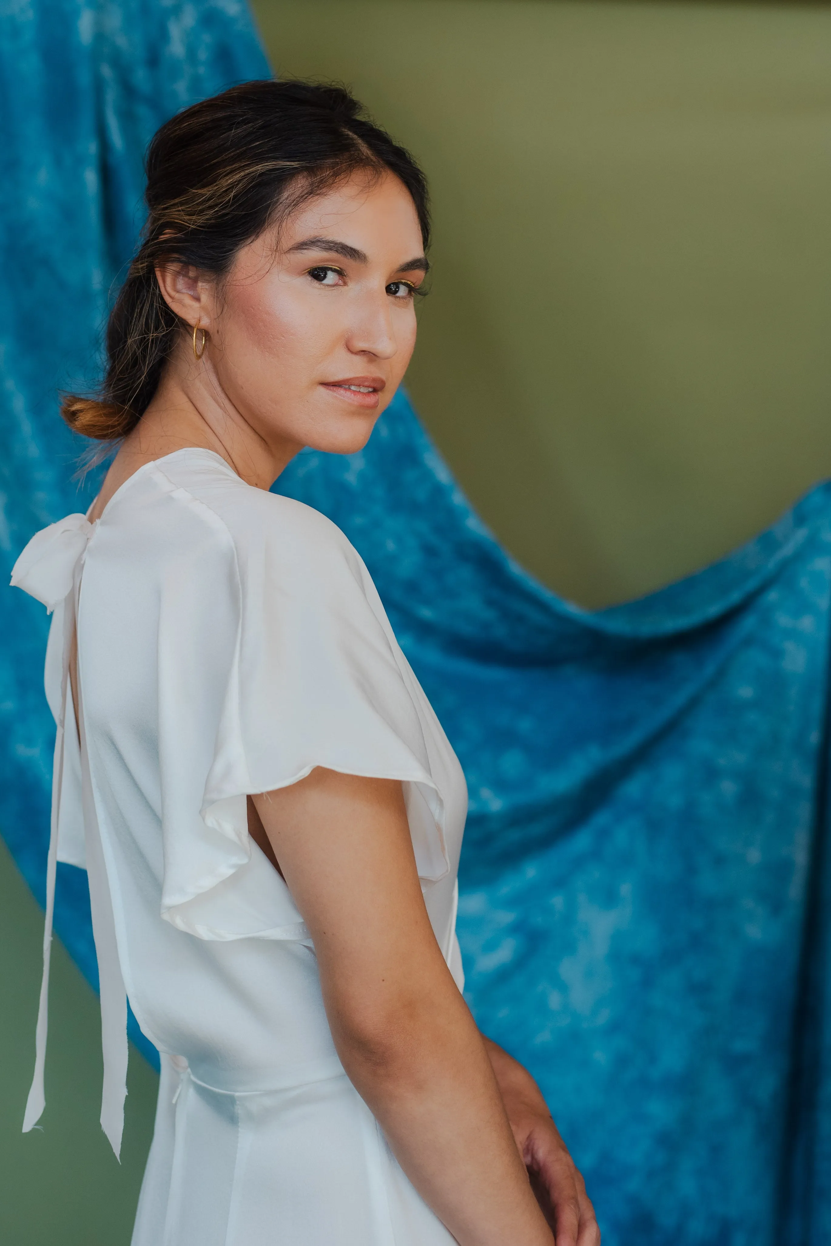 The Athena Dress: White