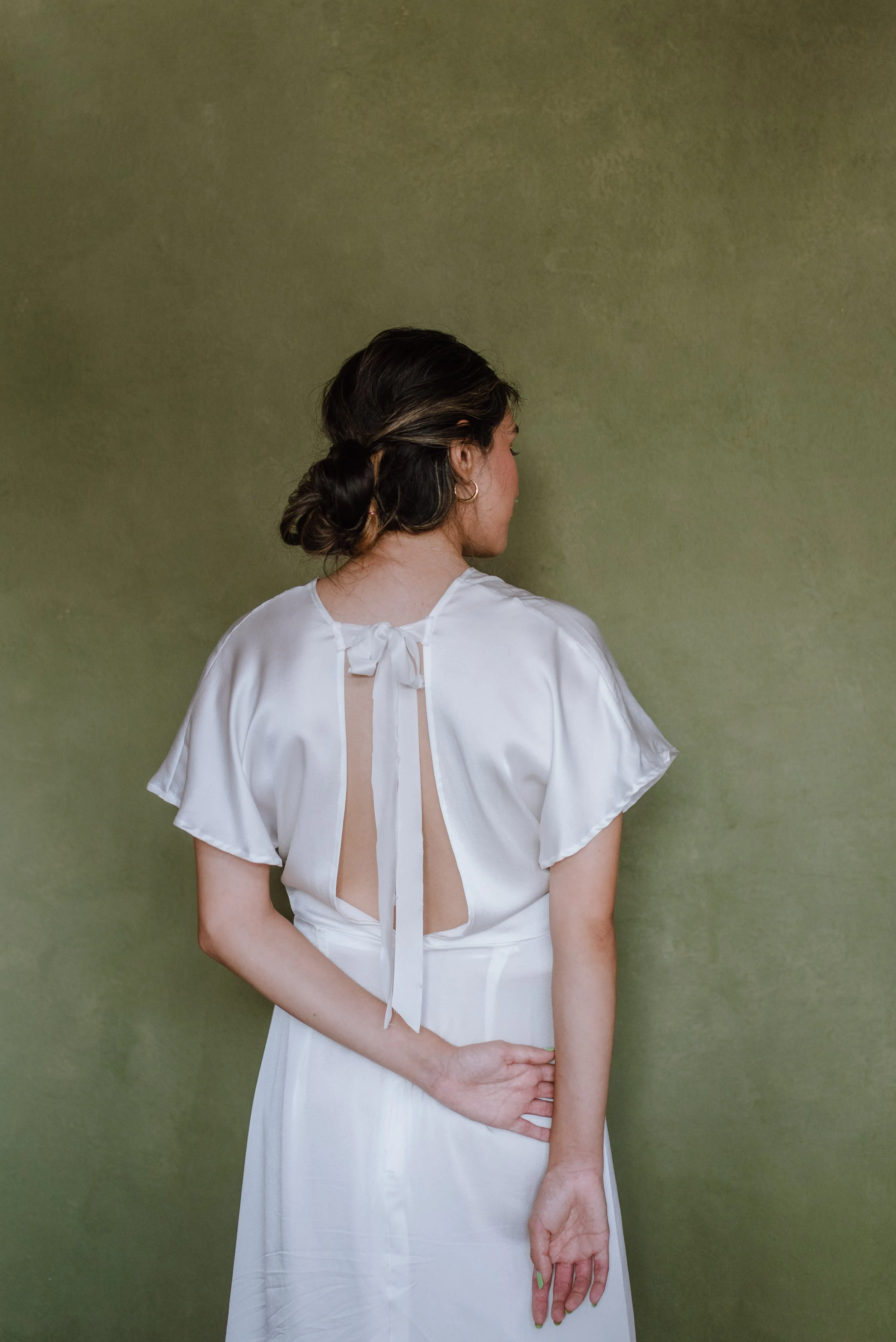 The Athena Dress: White