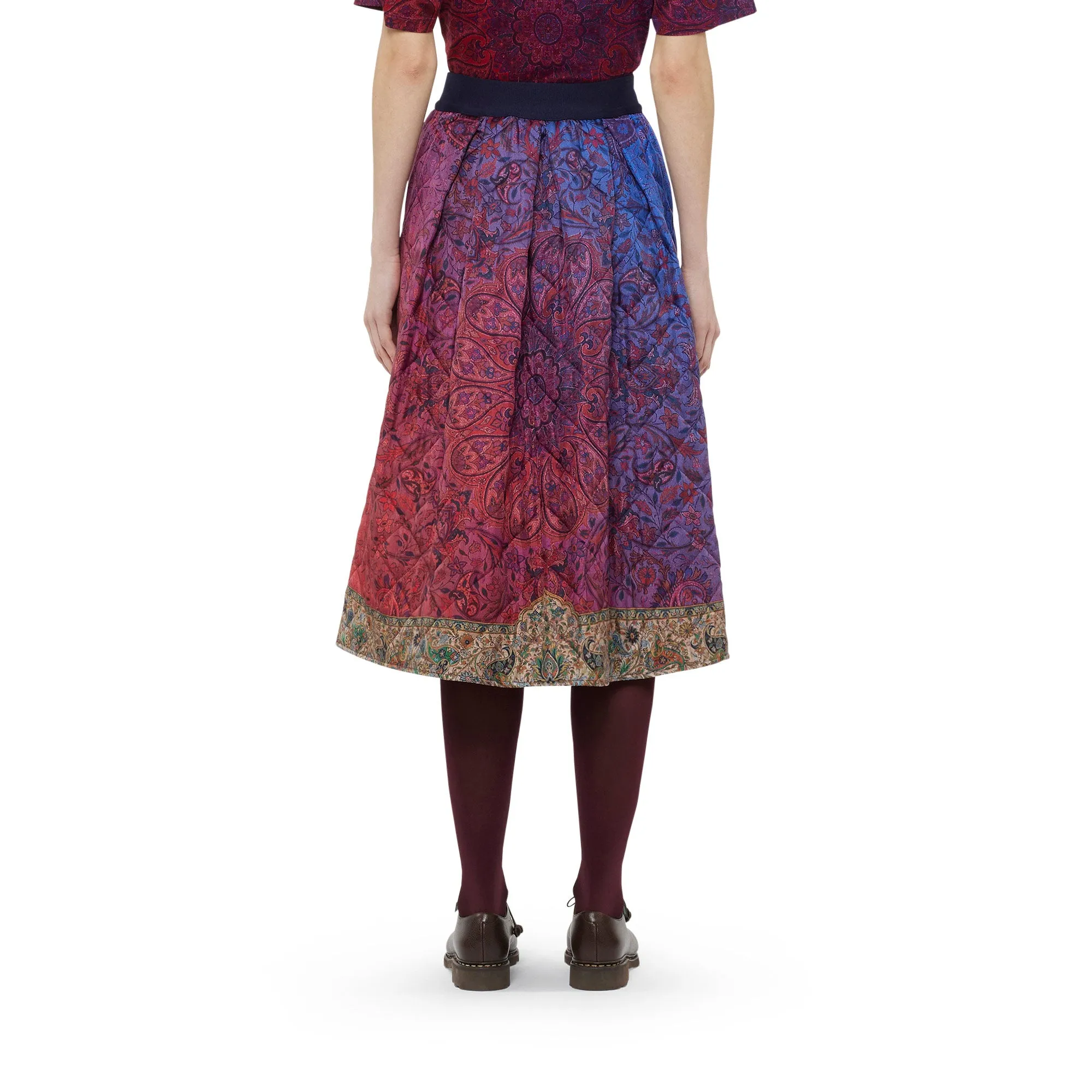Trapuntata Quilted Skirt