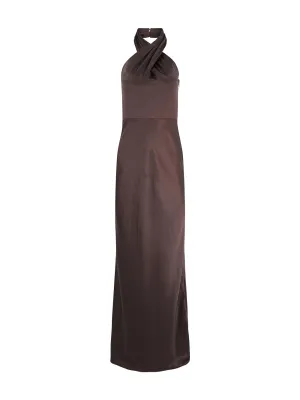 Veronica Beard Alberta Dress in Dark Chocolate