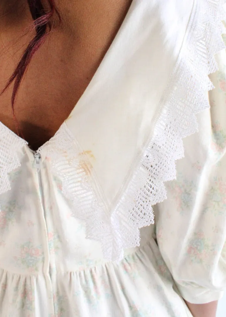 Vintage Floral Dress D0157
