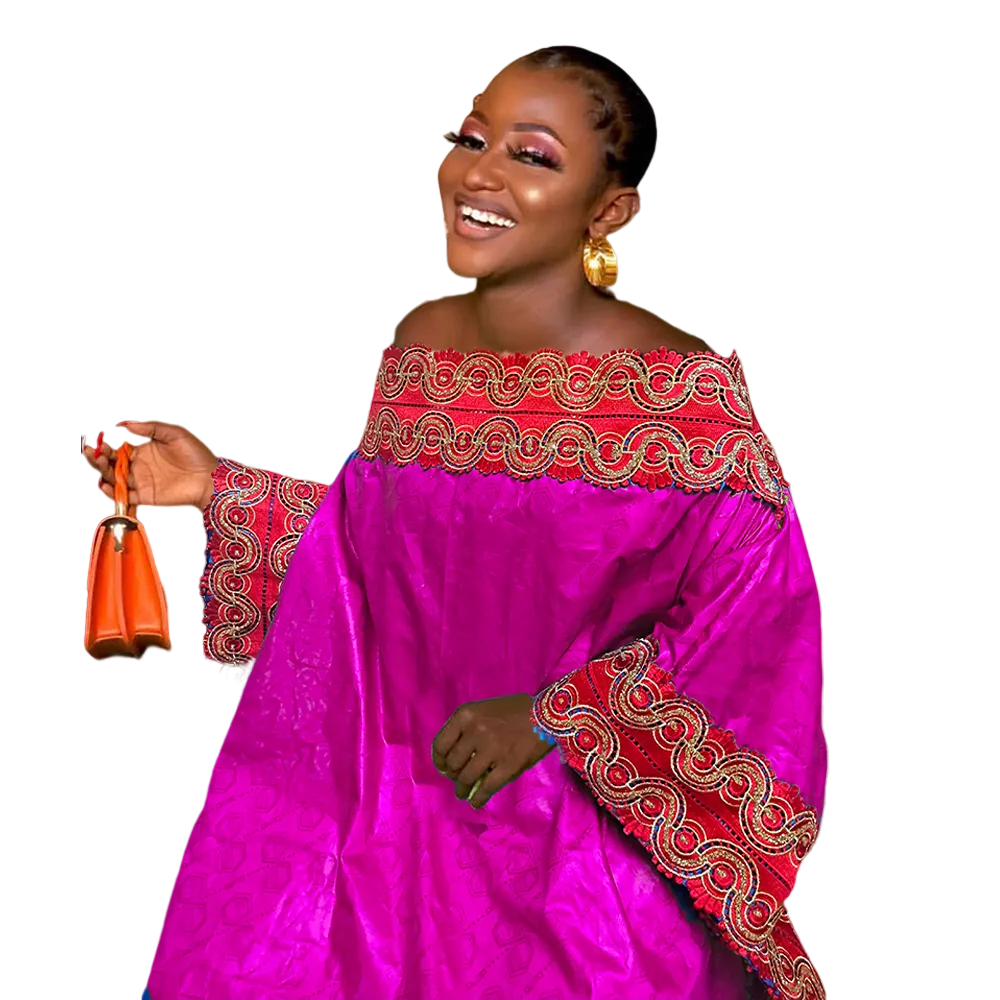 Wearable Throughout The Four Seasons Bazin Rich Dresses For Women Traditional Dress African Dress For Women Evening Dress