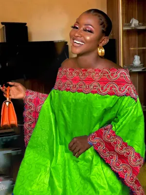 Wearable Throughout The Four Seasons Bazin Rich Dresses For Women Traditional Dress African Dress For Women Evening Dress
