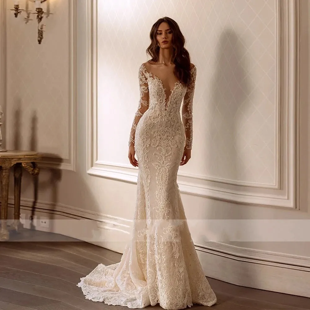 Wedding Guest Dresses: Vintage Wedding Dresses With Detachable Train Classic
