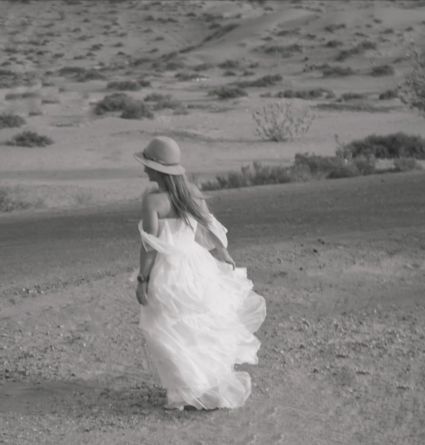 White tiered Oana dress